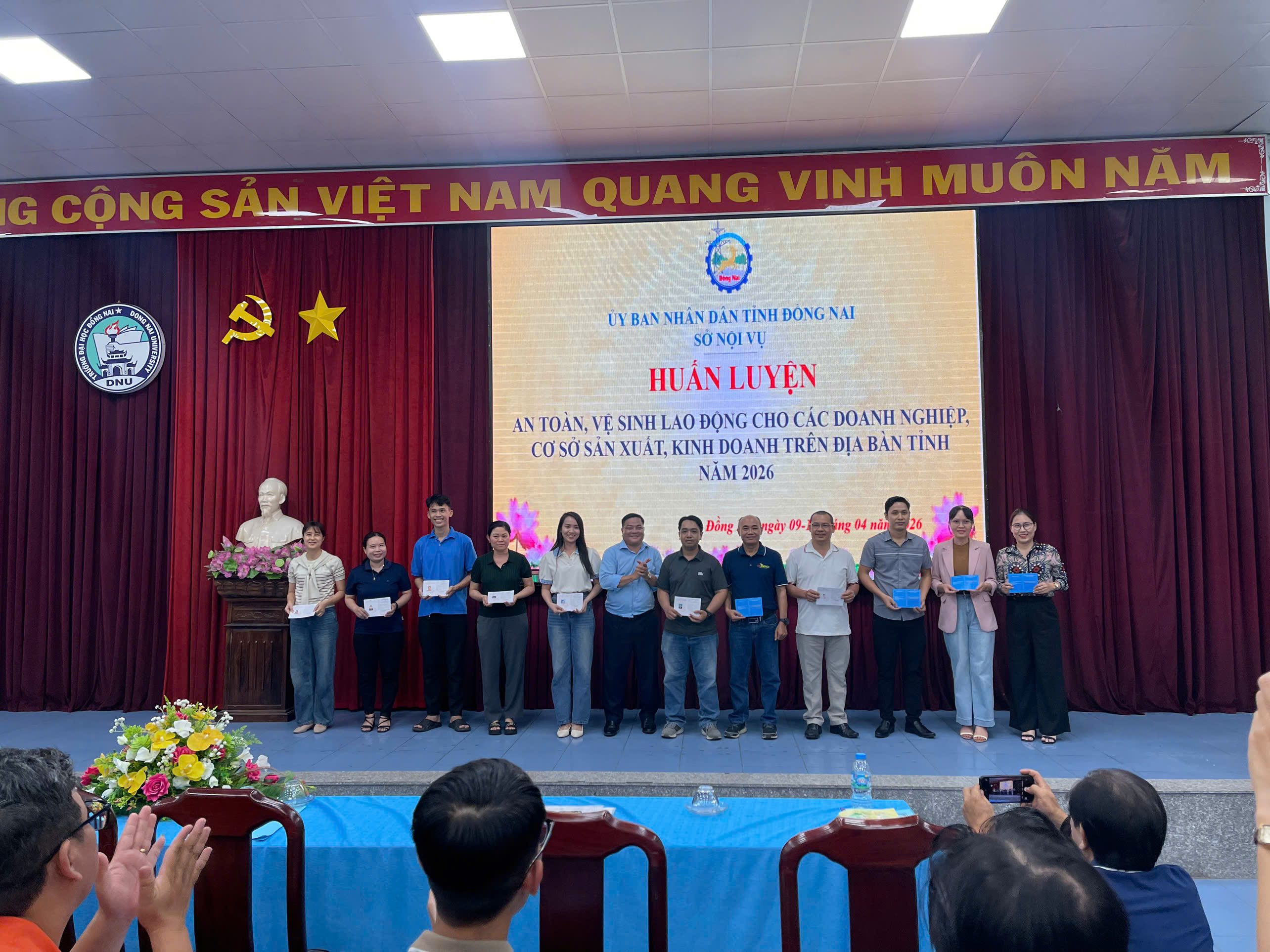 Hình ảnh tập huấn trước đó